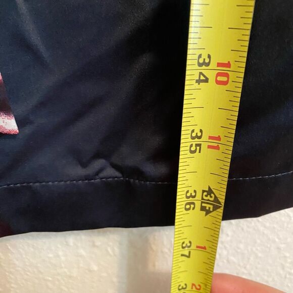 Ann Taylor Red and Black Floral Dress Size 4P - Picture 9 of 11